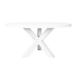 Worlds Away Lacquer Round Dining Table