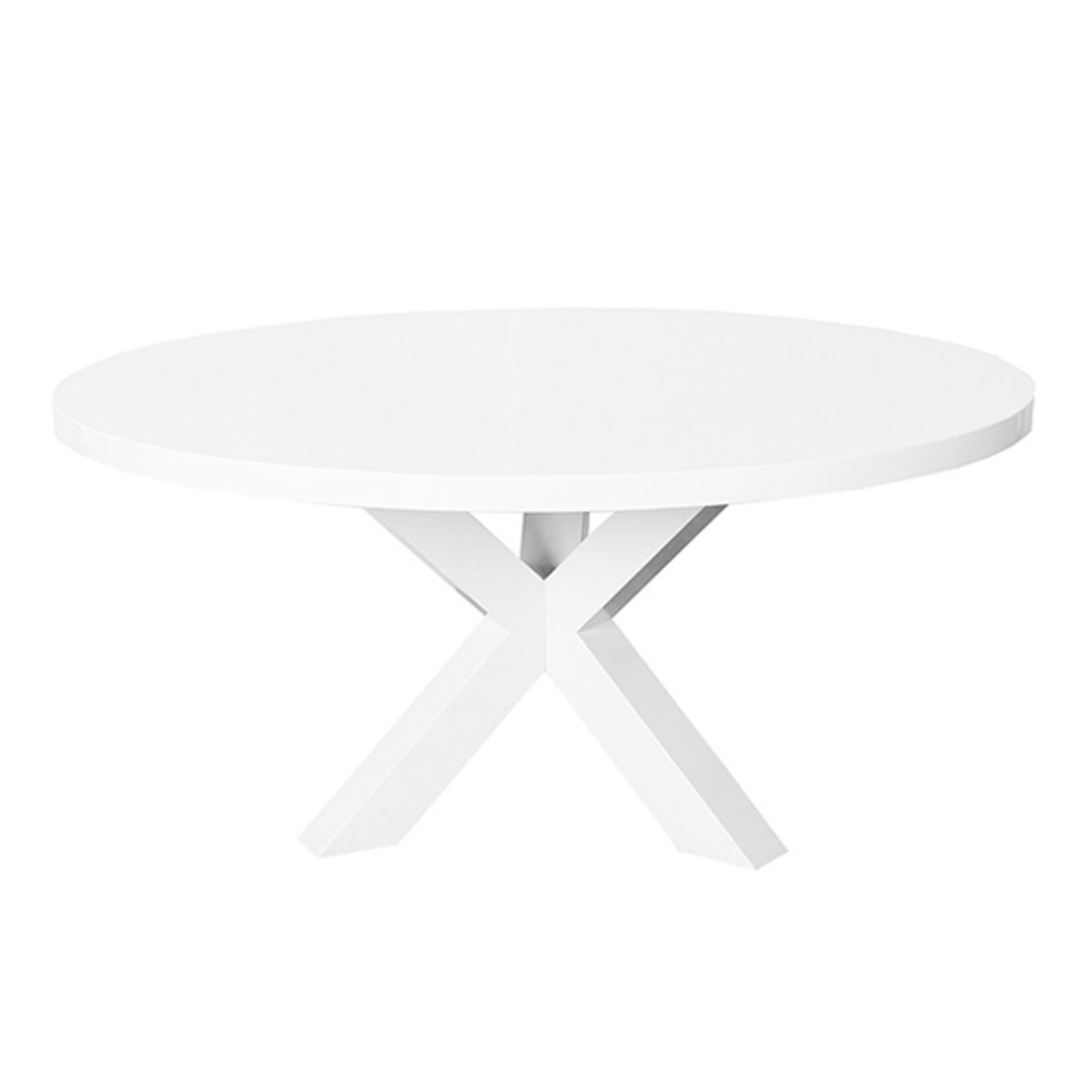 Worlds Away Lacquer Round Dining Table