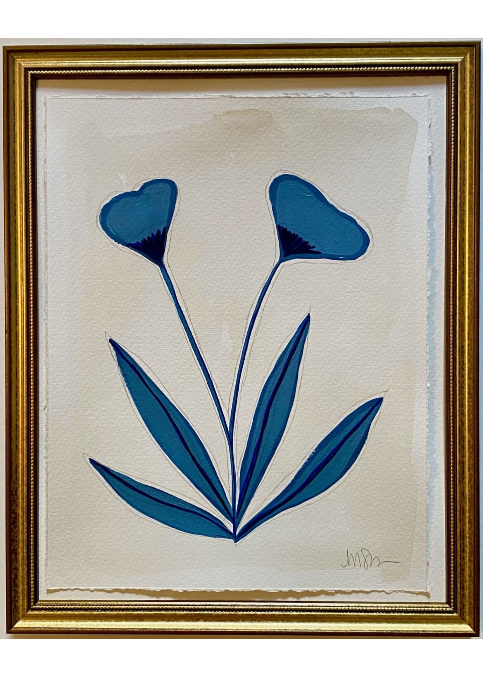 No. 08 - 11 Navy Botanical