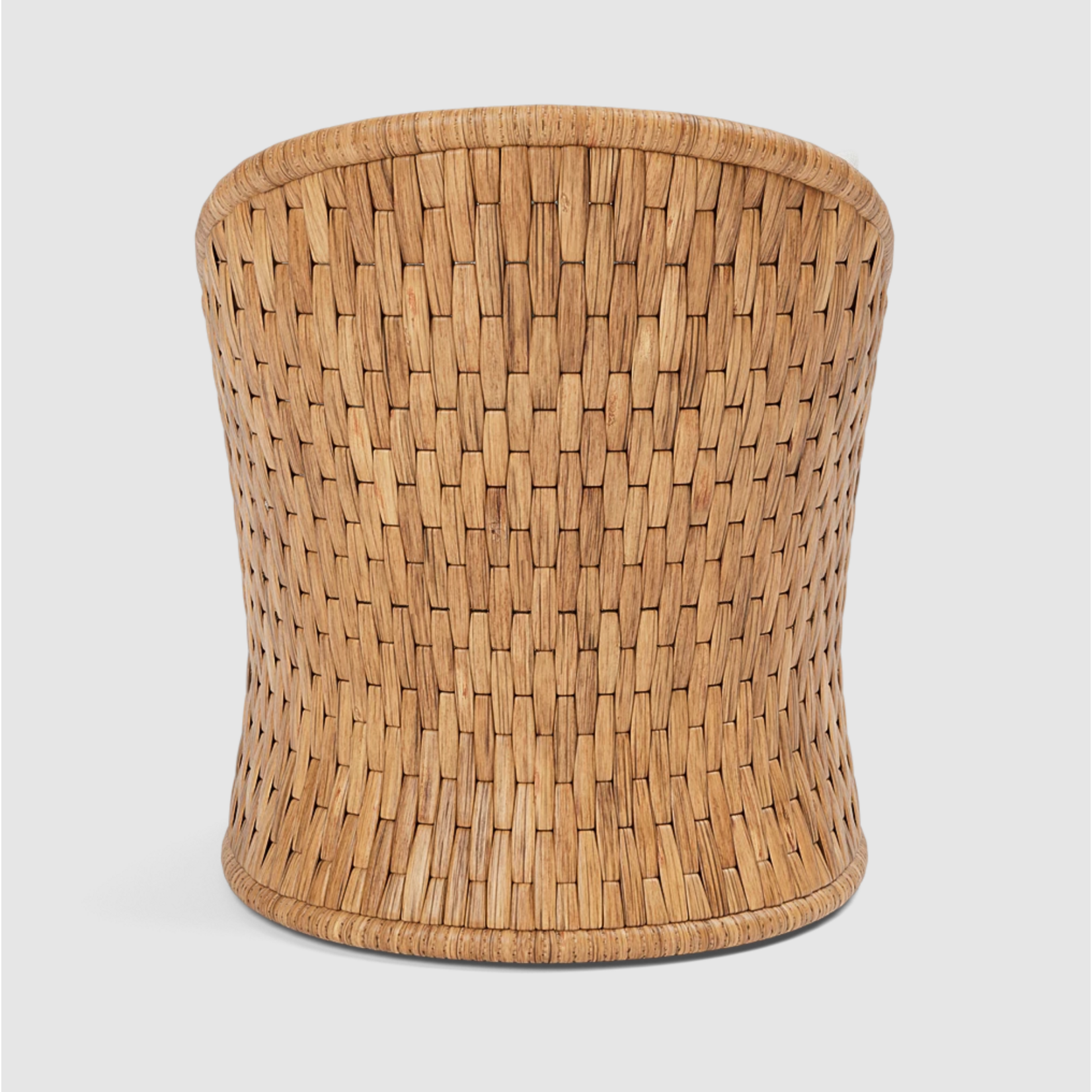 Woven Swivel Lounge Chair