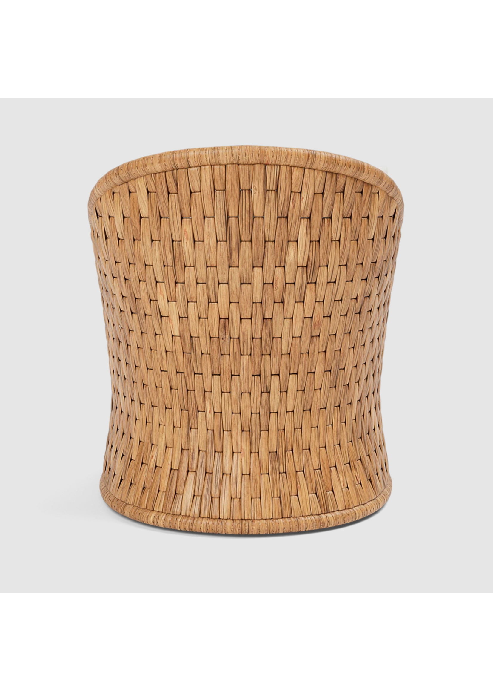 Woven Swivel Lounge Chair