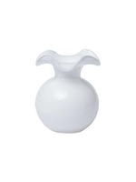 Hibiscus White Bud Vase