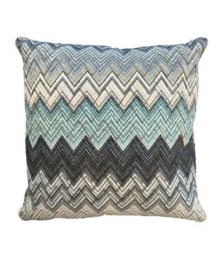 Rodney  Kennedy Zig Zag Pillow