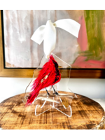 Cardinal Acrylic Cut-Out Ornament