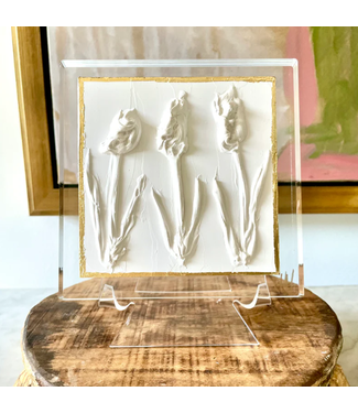 Debra Hewitt Designs/Art Three White Tulips