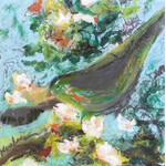 Bird with Flowers