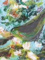 Leigh Kershner Bird with Flowers