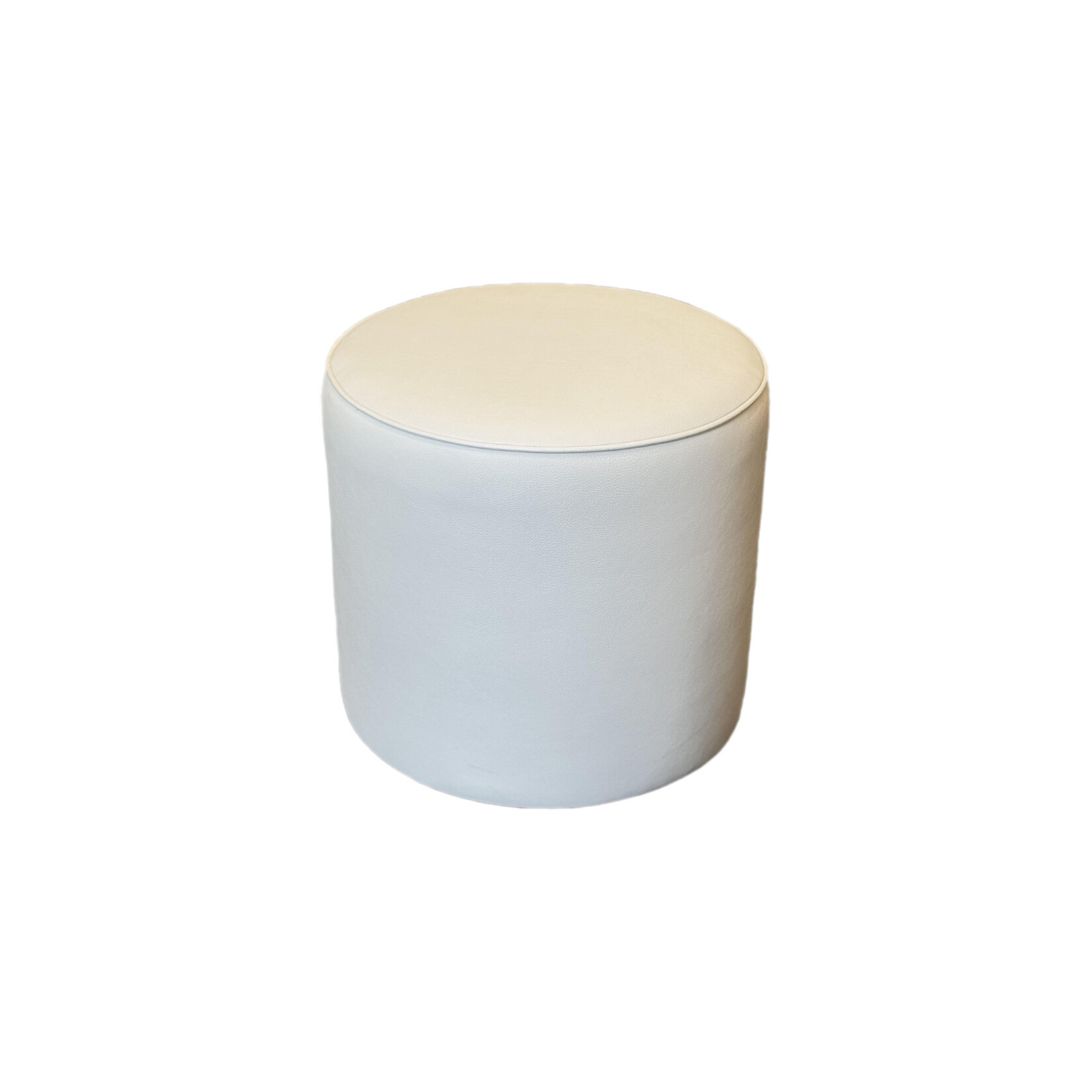 Rodney  Kennedy Off White Ottoman