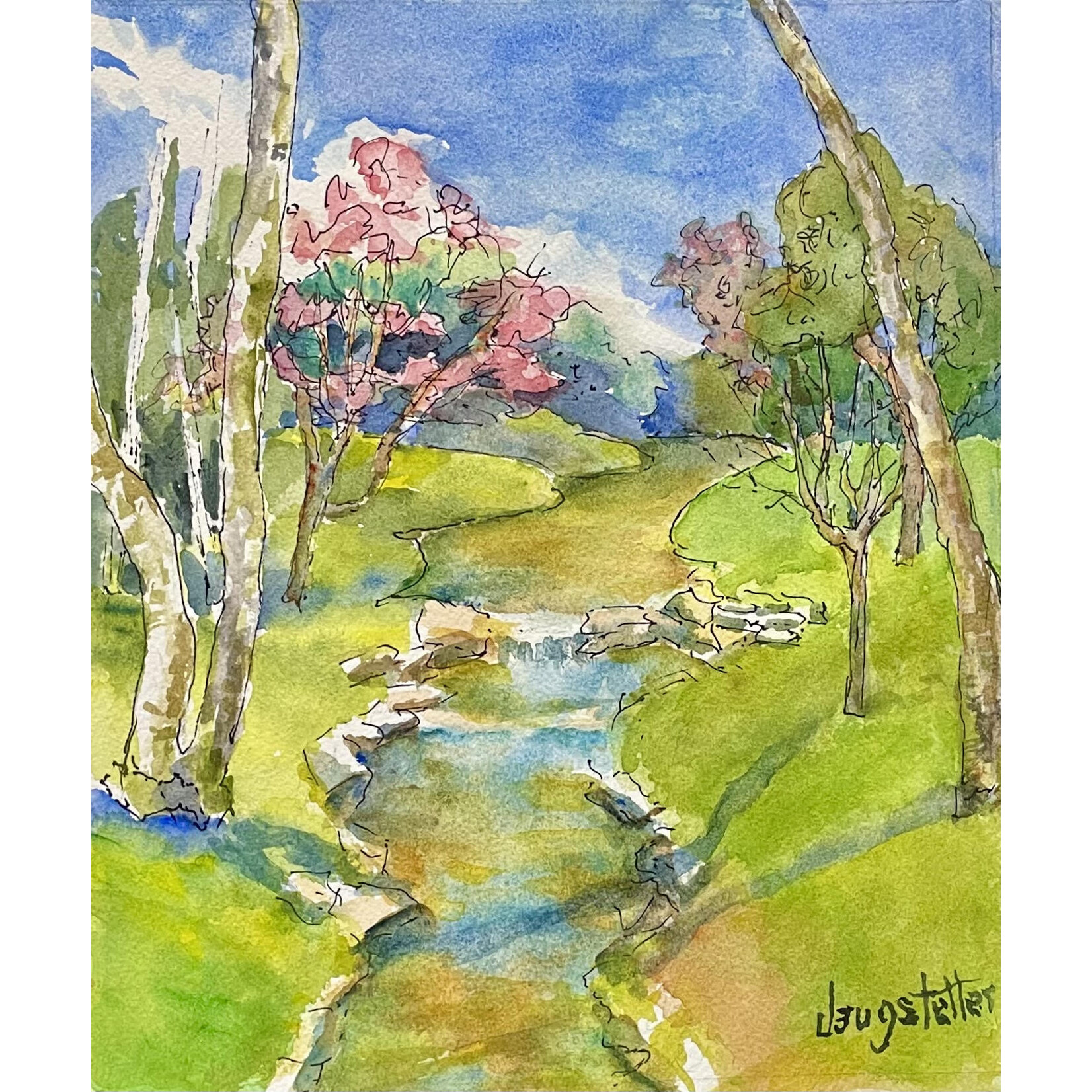 (SOLD) Gibbs Gardens Stream