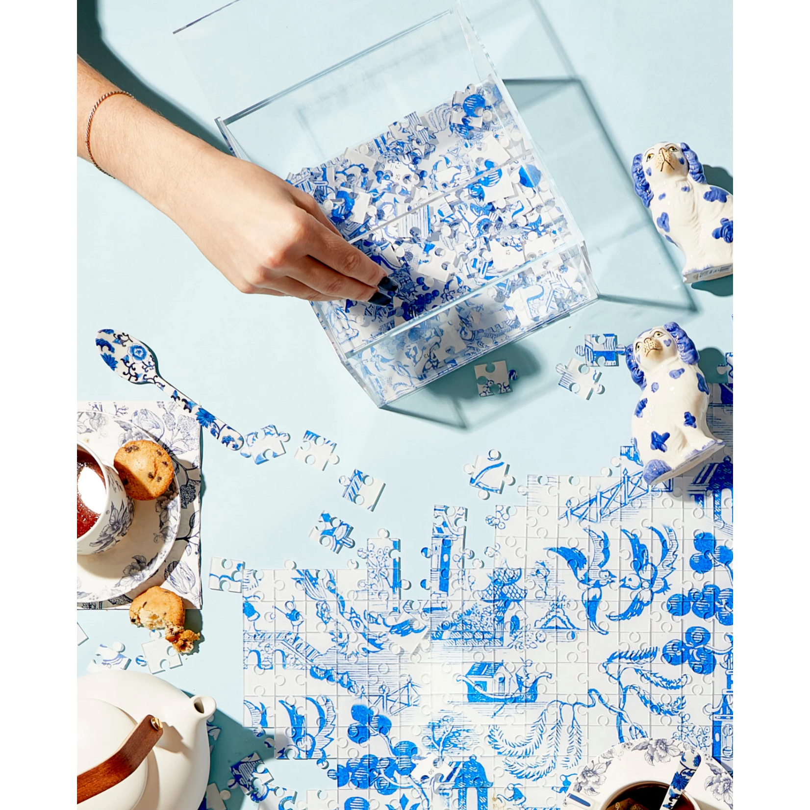 Tart by Taylor Chinoiserie Acrylic Puzzle