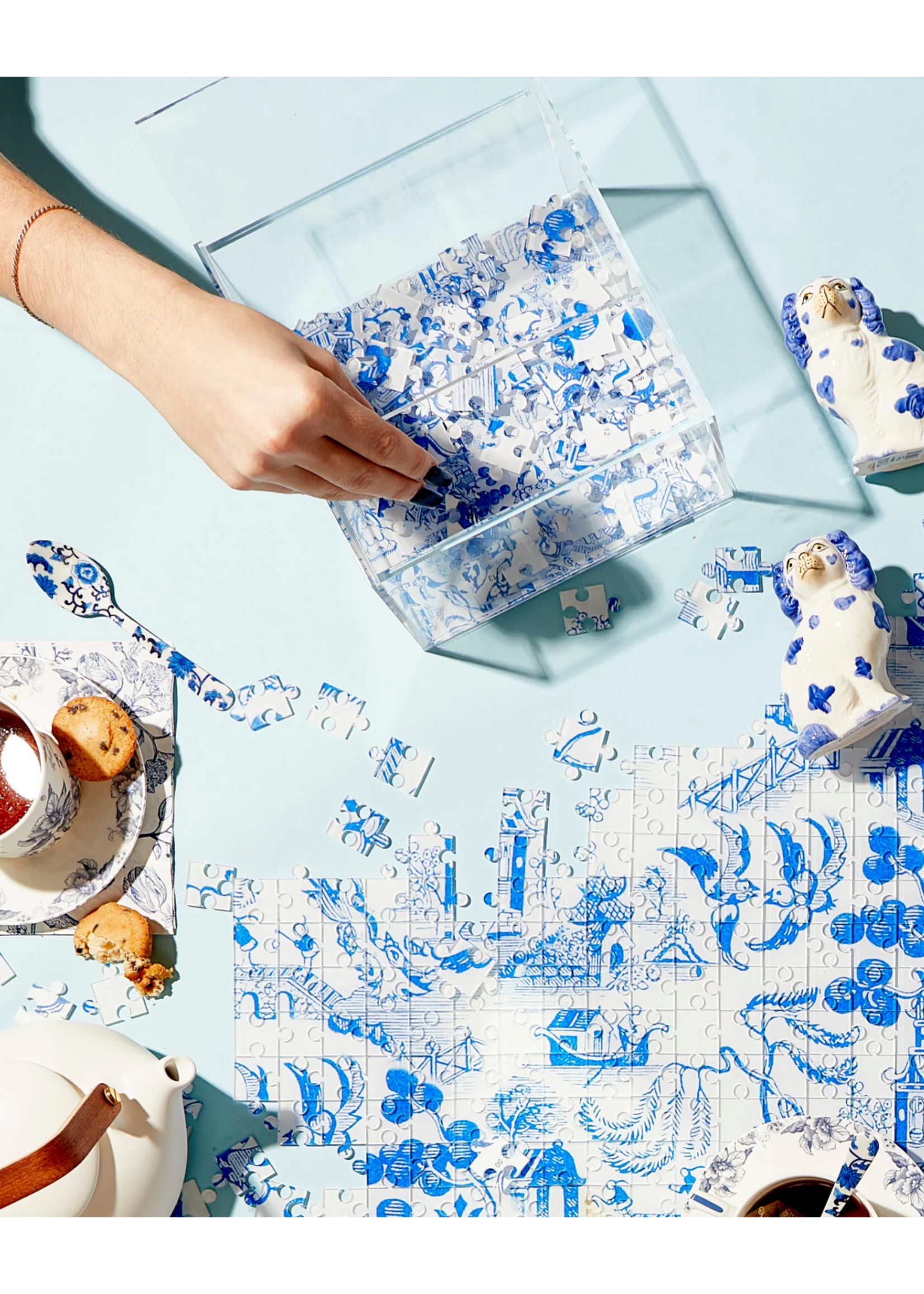 Chinoiserie Acrylic Puzzle