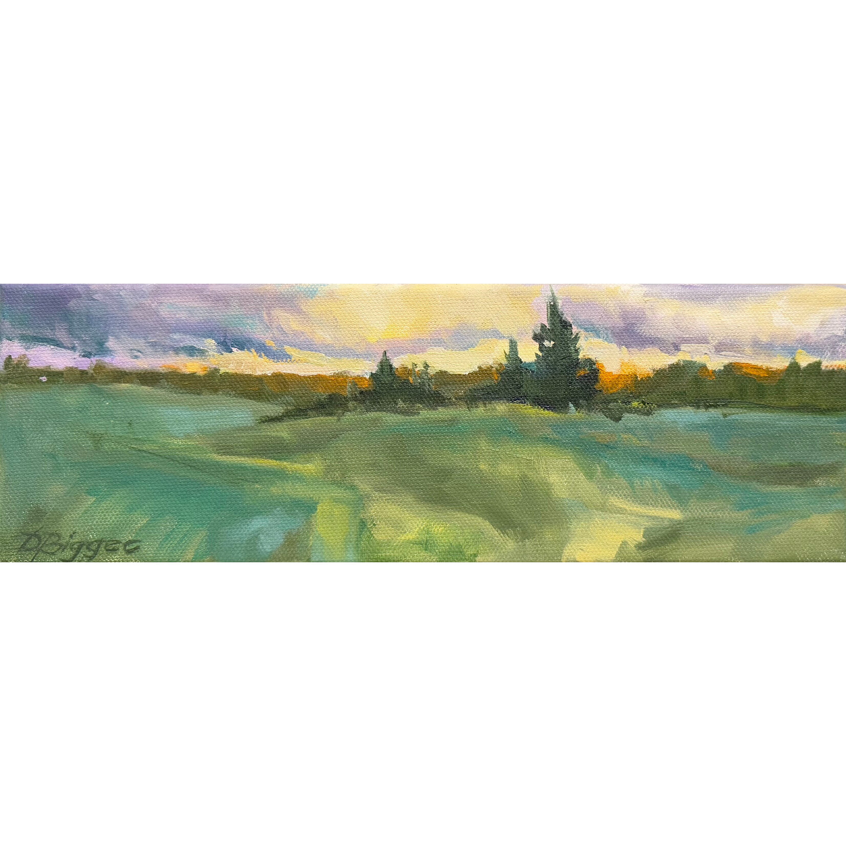 SOLD: Mountain Sundown
