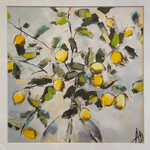 (SOLD) Lemons in a Vase