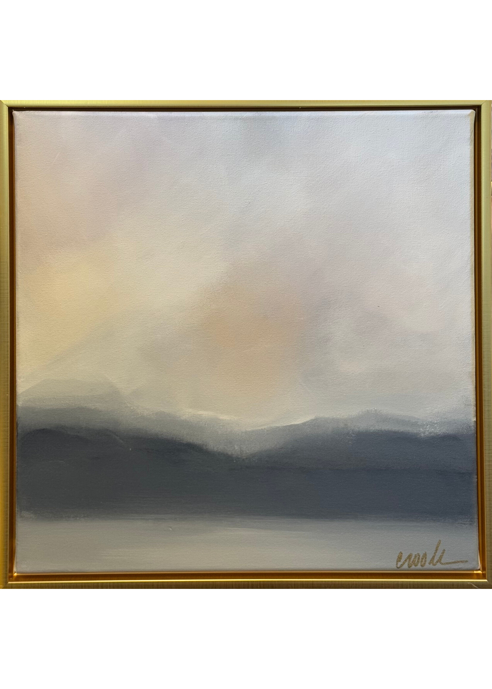 Navy + Blush Landscape