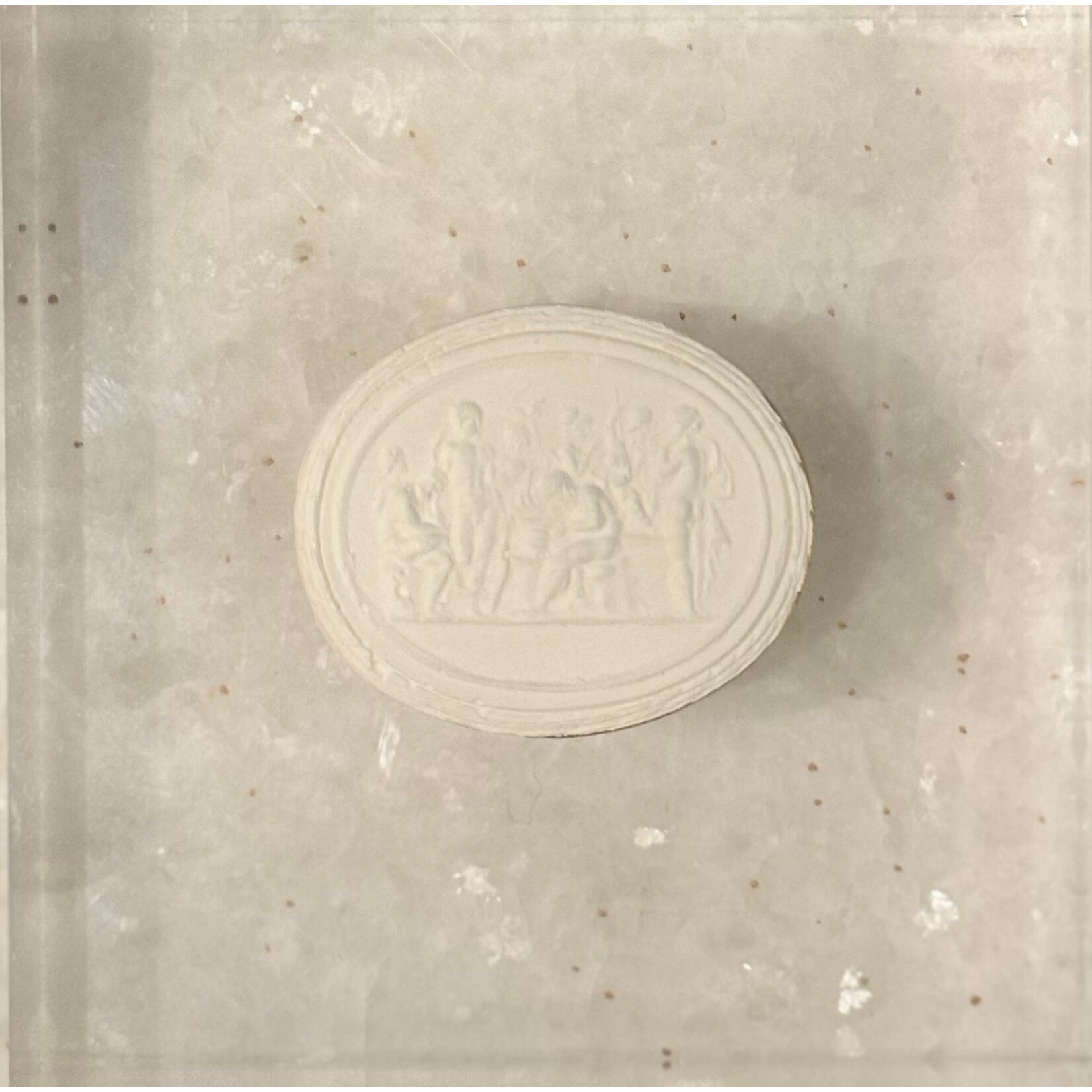 Intaglio on Acrylic Block