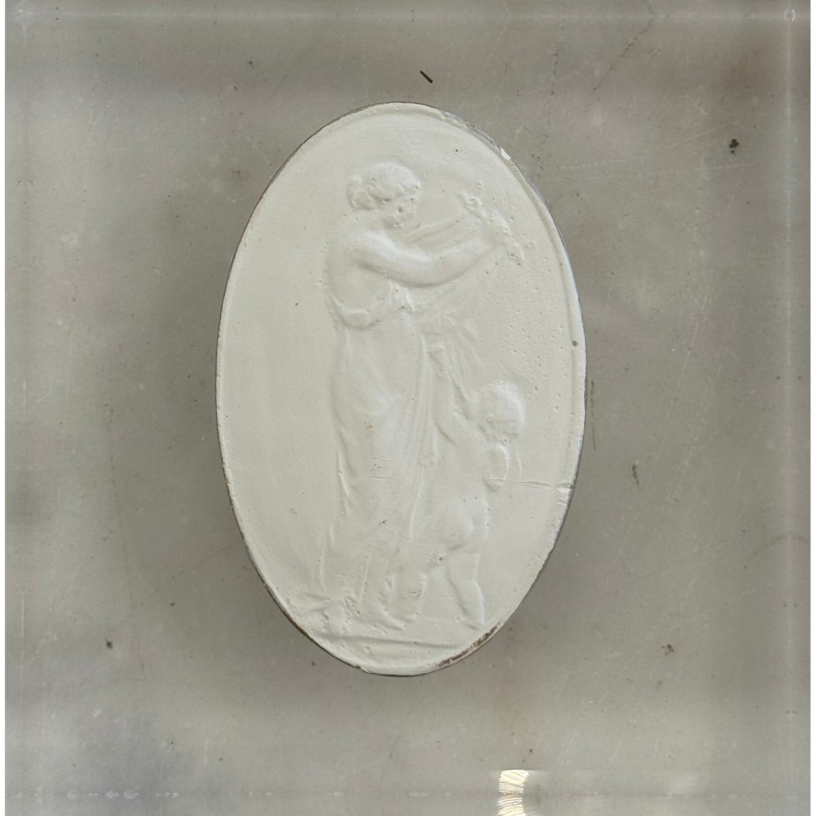 Intaglio on Acrylic Block