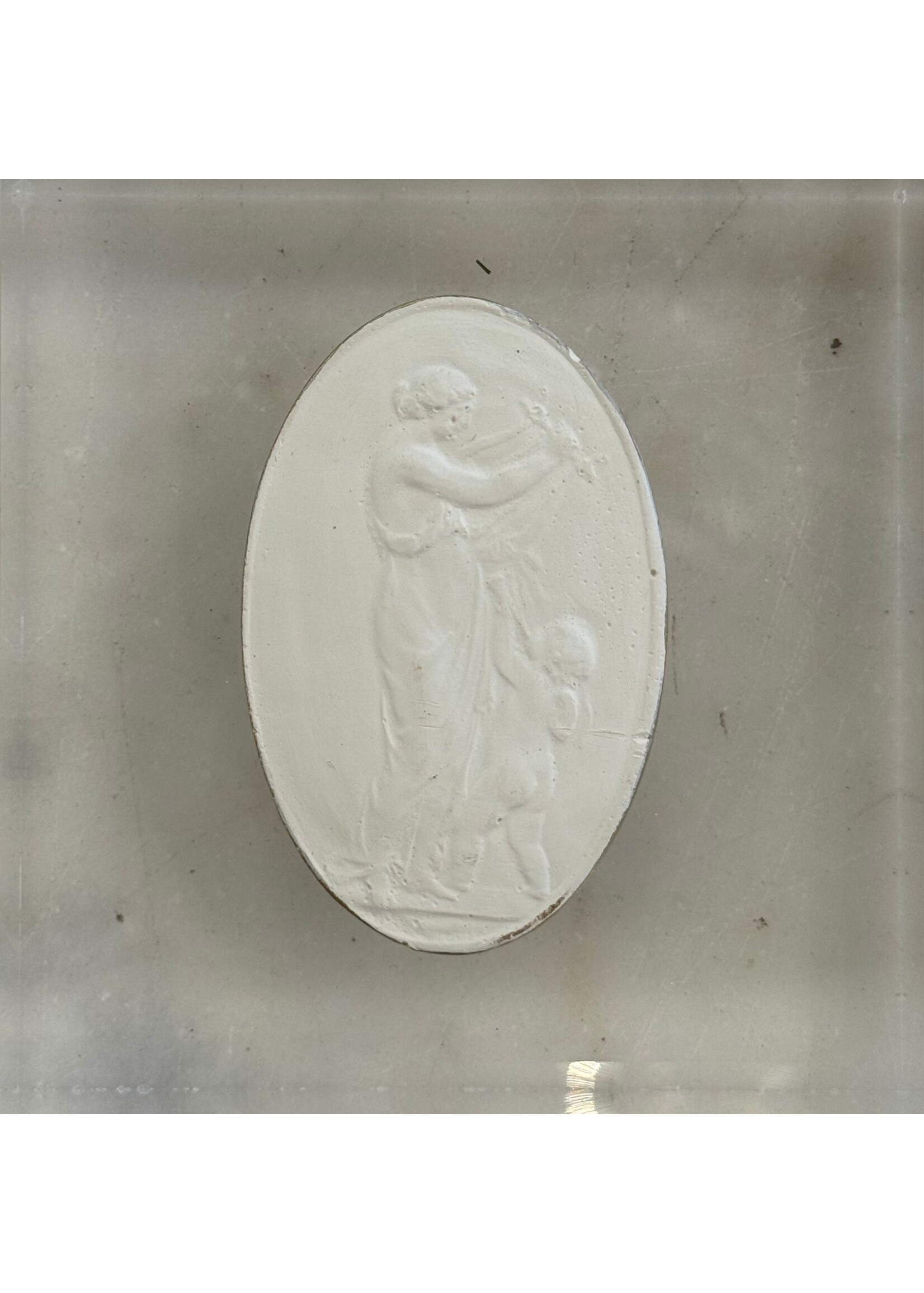 Intaglio on Acrylic Block