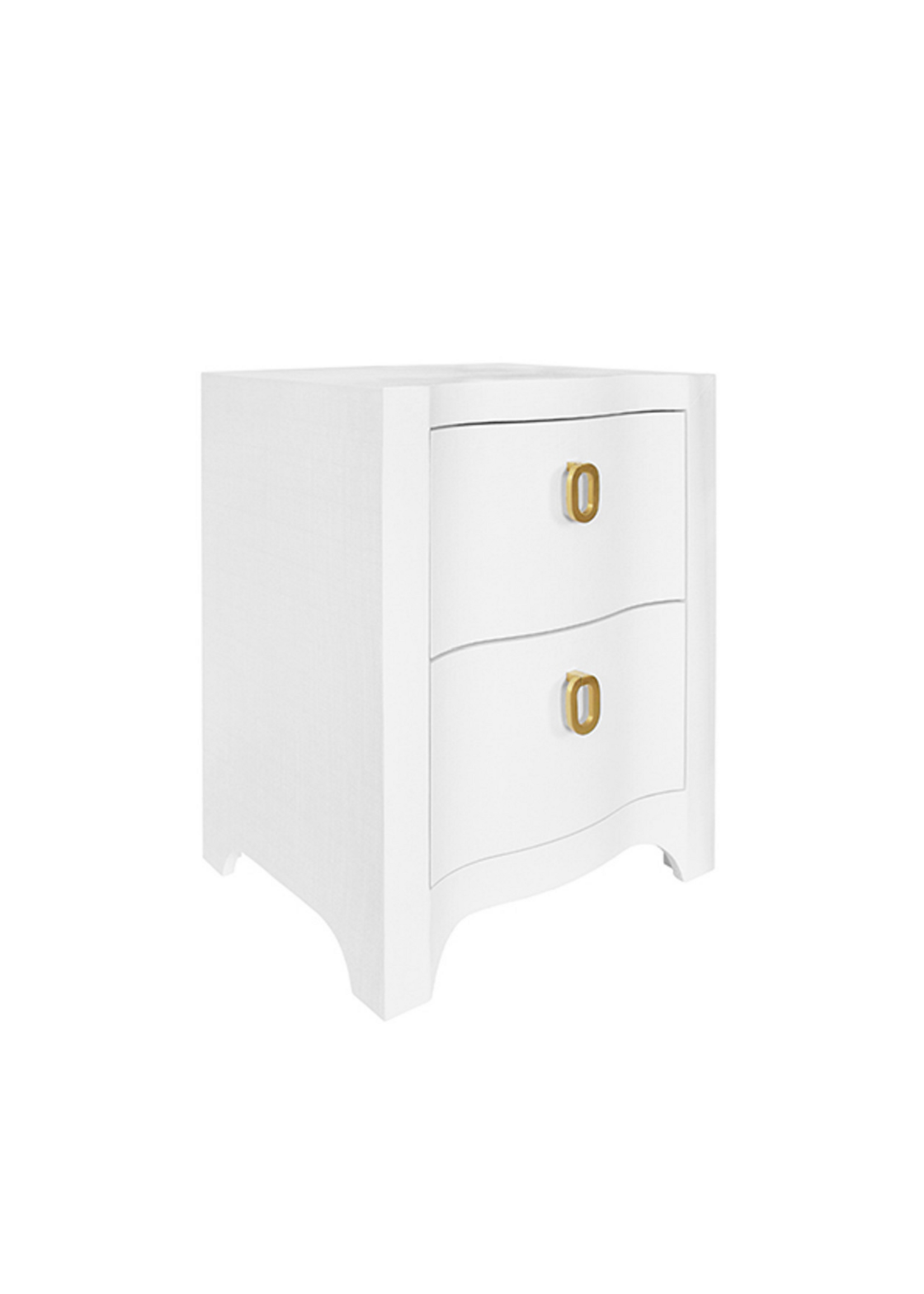 Worlds Away Helena Curved Side Table