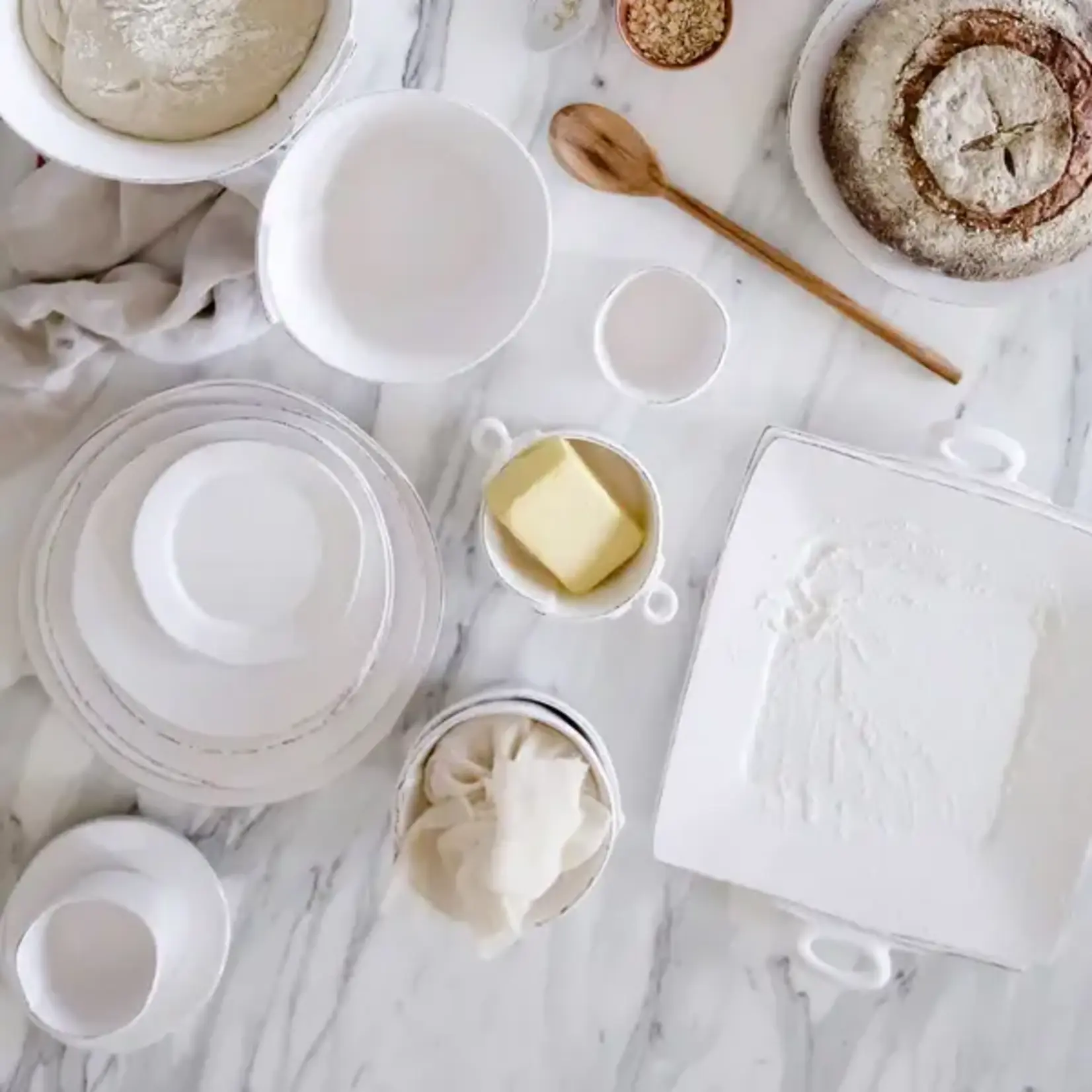 Vietri Lastra Handled Bowl small