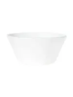 Vietri Lastra White Large Stacking Serving Bowl