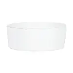 Vietri Lastra White Large Serving Bowl