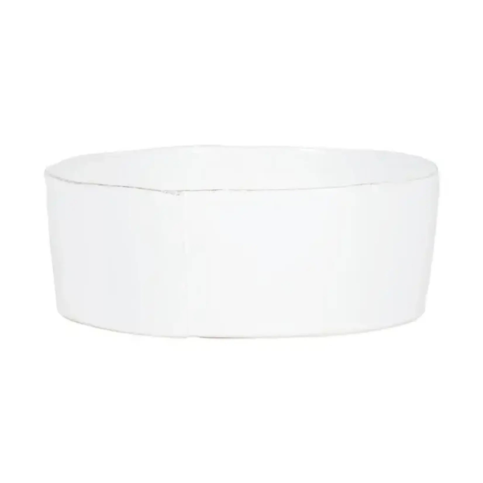 Vietri Lastra White Large Serving Bowl
