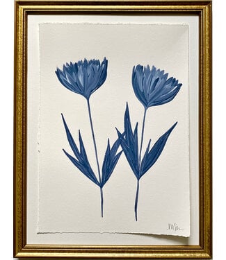 Morgan Shrader Morning Blues Botanical