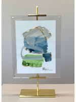 Green/Blue/Grey Abstract