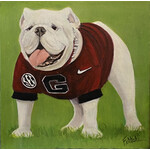 Carolyn Ferrari "Bulldog Full Body" 10 x 10