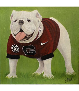 Carolyn Ferrari Carolyn Ferrari "Bulldog Full Body" 10 x 10