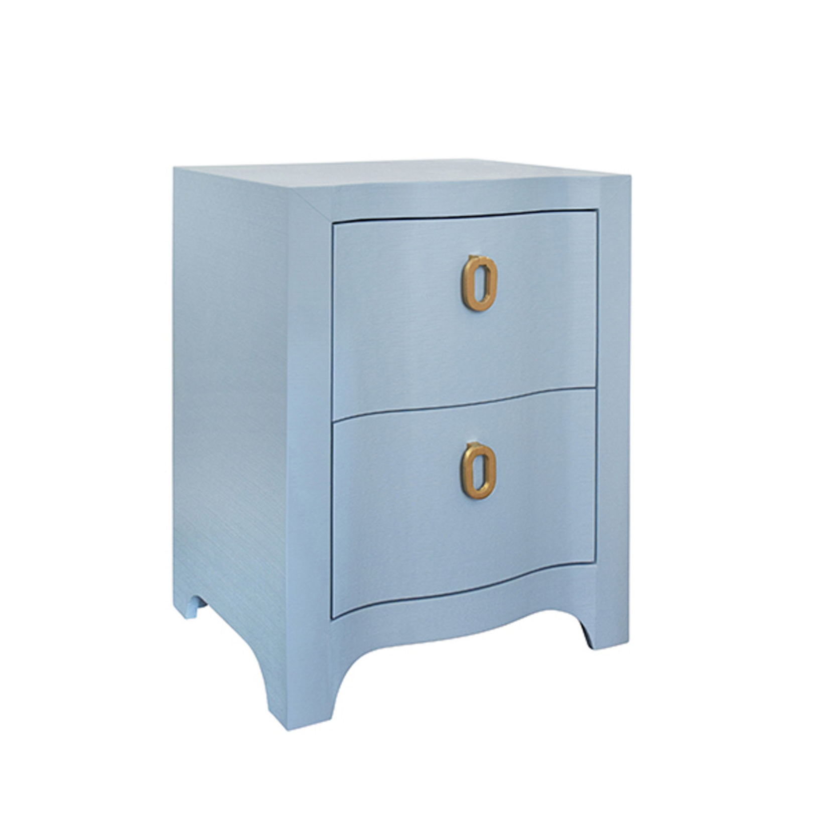 Worlds Away Helena Curved Side Table