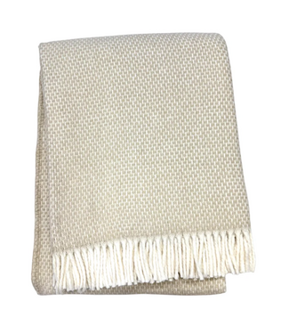 A Soft Idea Linen Grain of Rice Throw