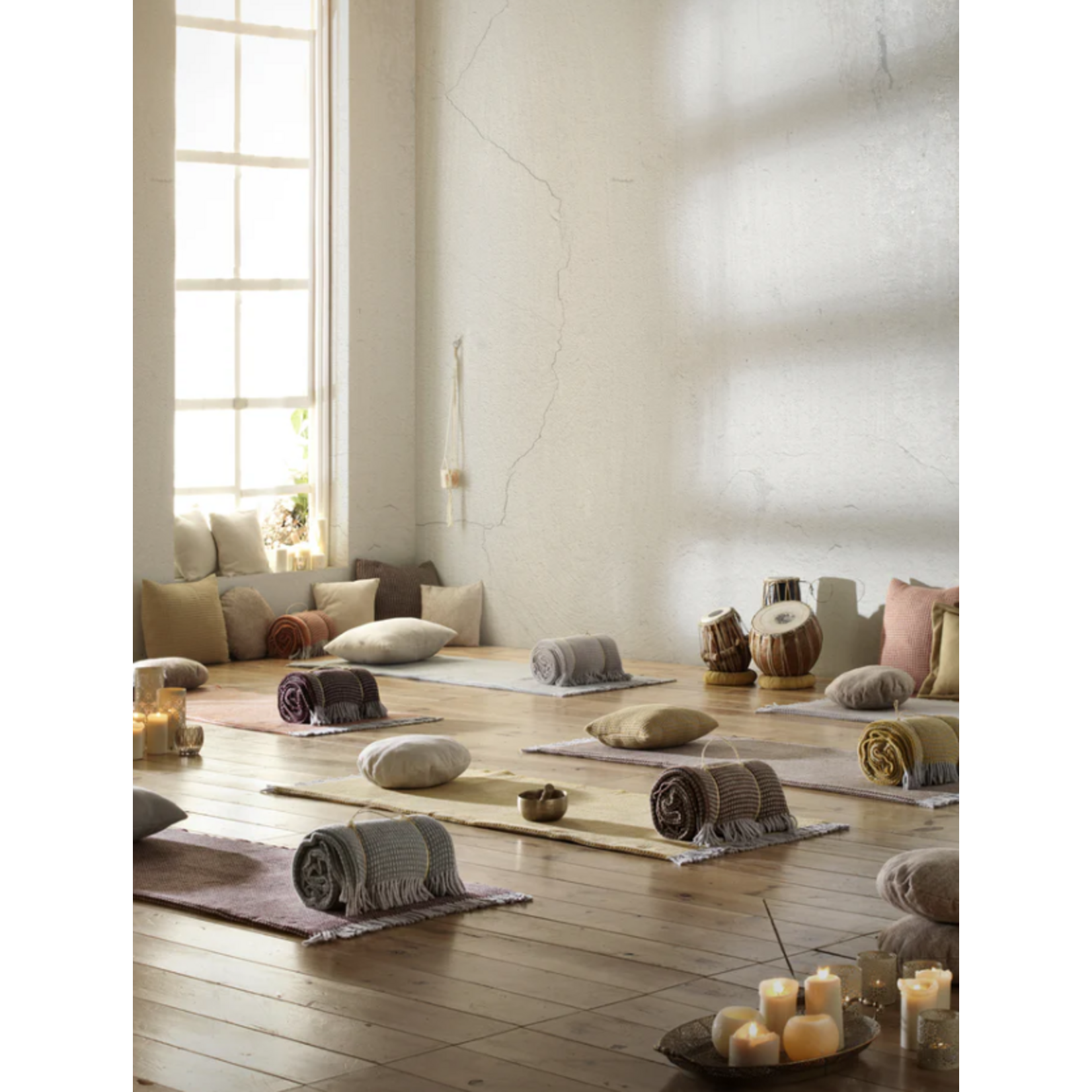 Sage Uniwaffle Textured Throw