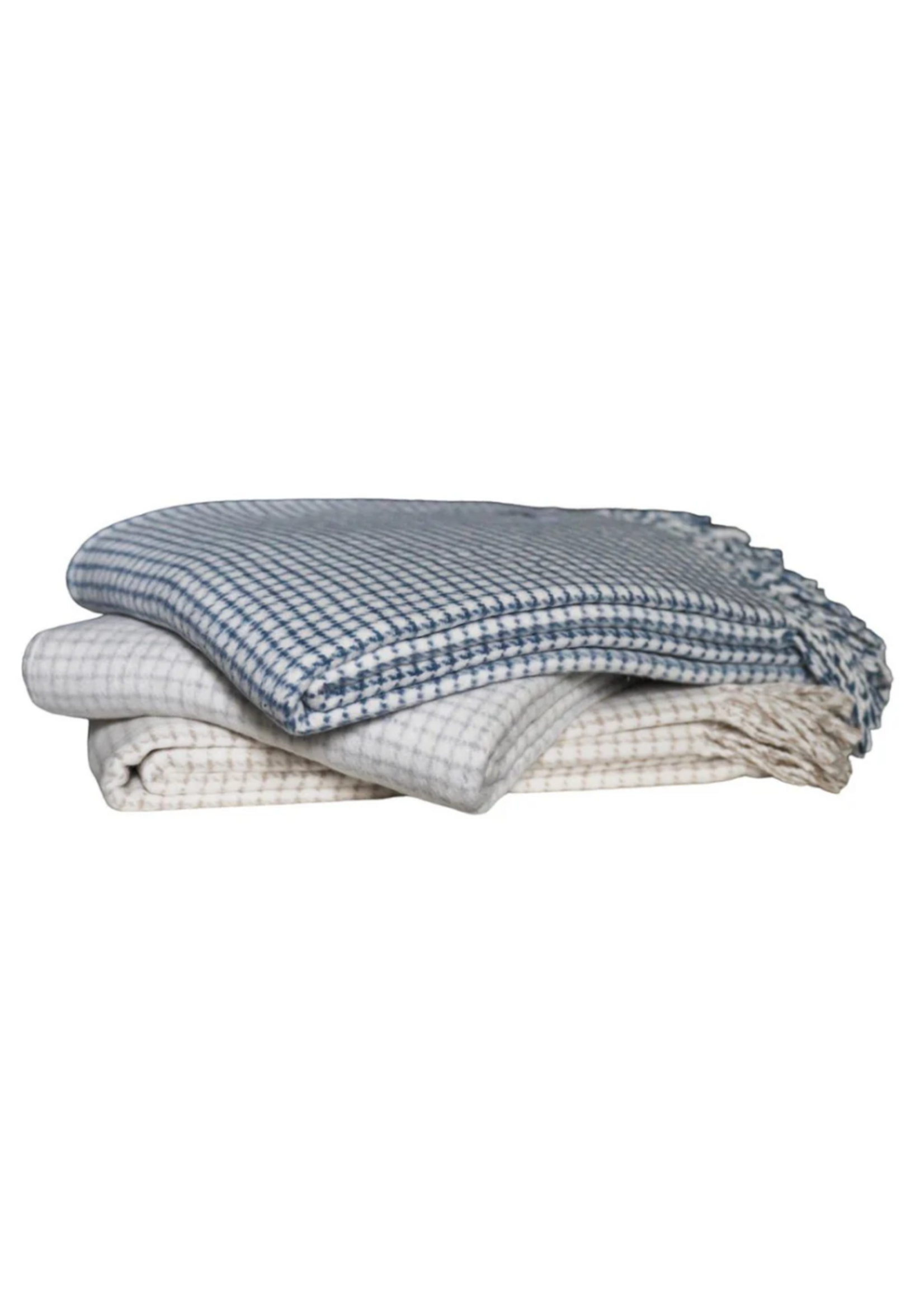 Small Check Pattern Throw