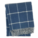 Denim Double Face Windowpane Throw