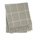 Sand Double Face Windowpane Throw