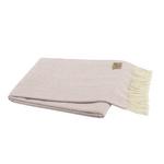 Rose Quartz Italian Herringbone Throw