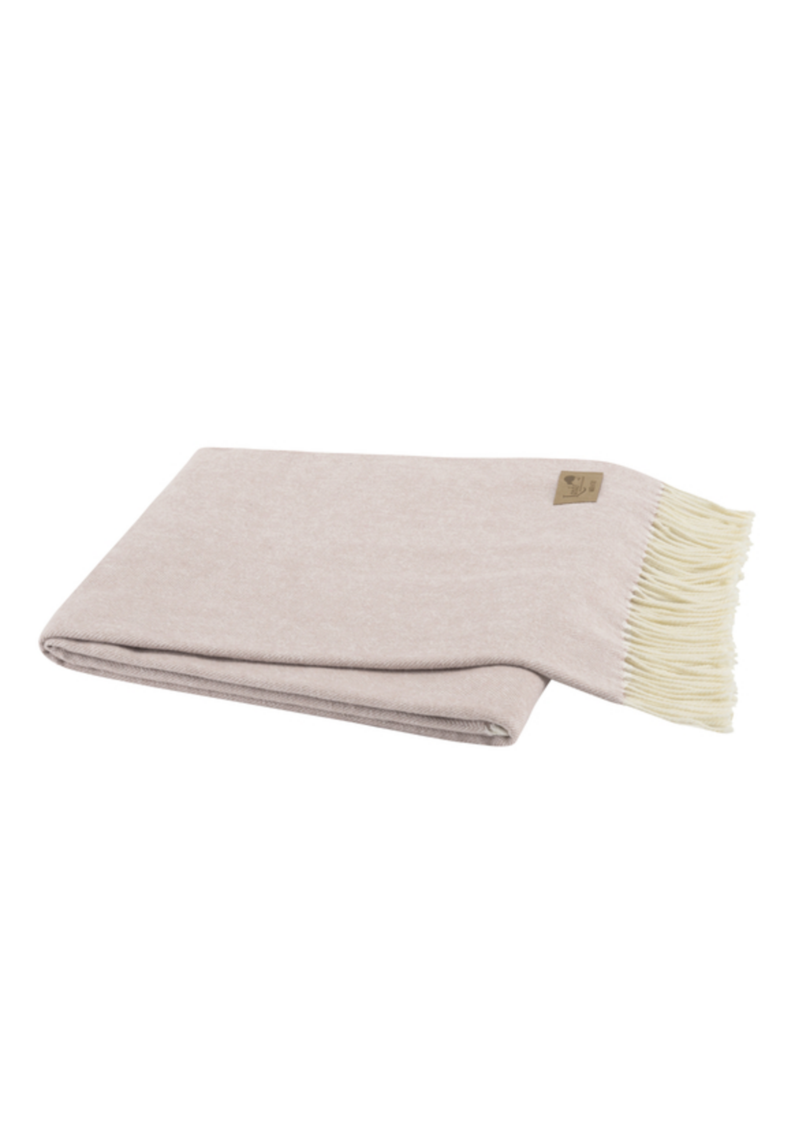 Rose Quartz Italian Herringbone Throw