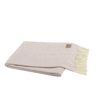 Lands Downunder Rose Quartz Italian Herringbone Throw