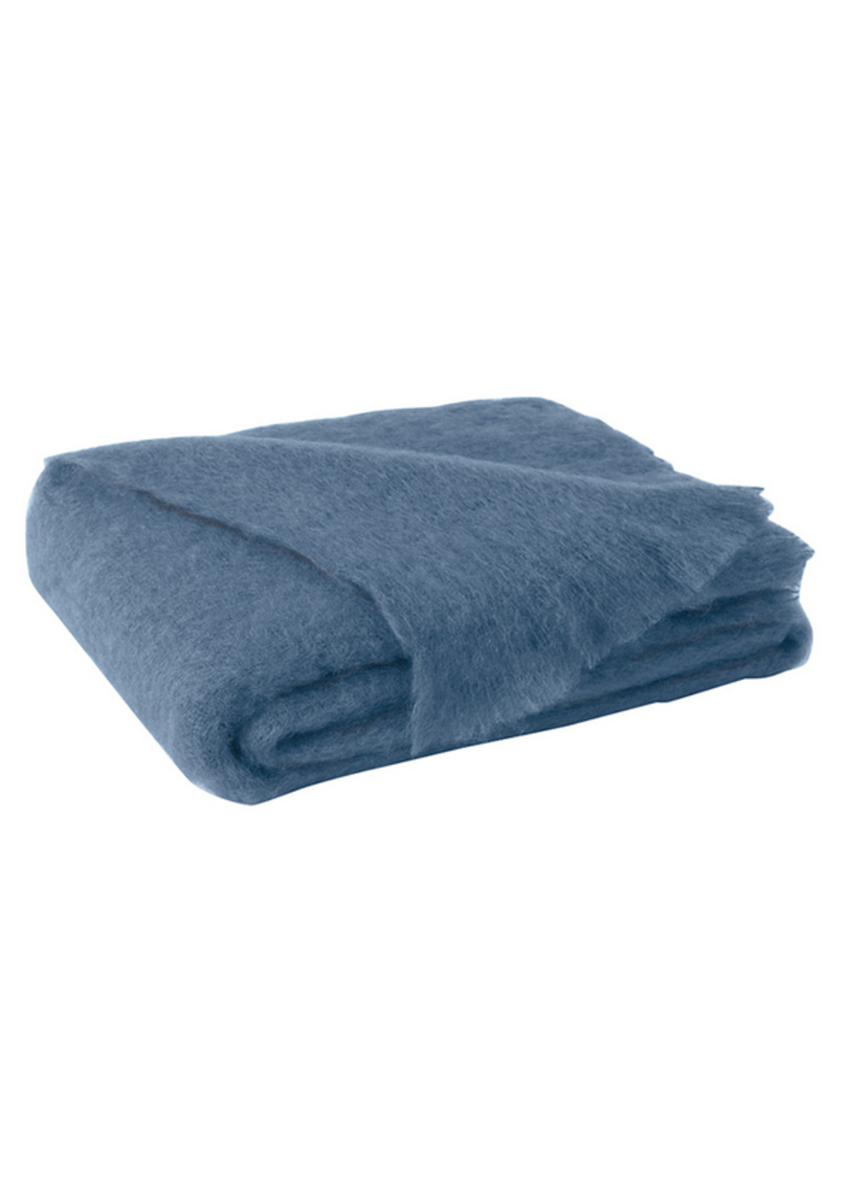 Lake Brushed Mohair Throw