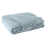 Glacier Brushed Mohair Throw