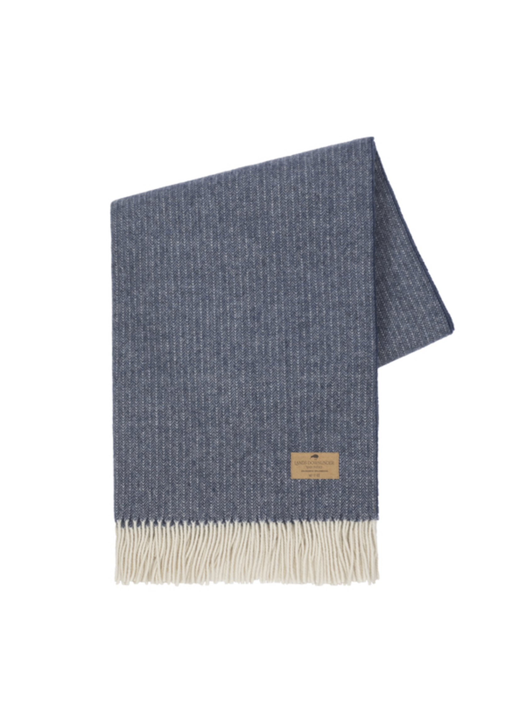 Pacific Pinstripe Cashmere Throw