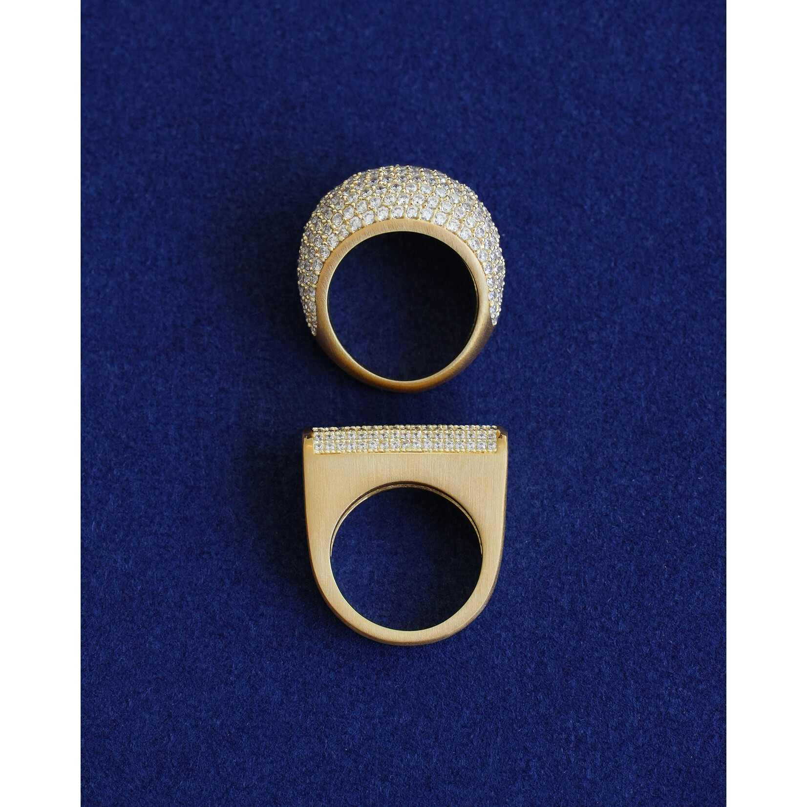 Margaux Pave Ring Gold