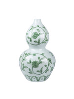 Legend Accents Celadon Green Vine Gourd Vase