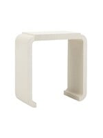 Grasscloth Waterfall Console