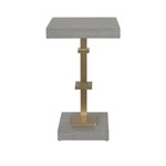 Worlds Away Square Side Table