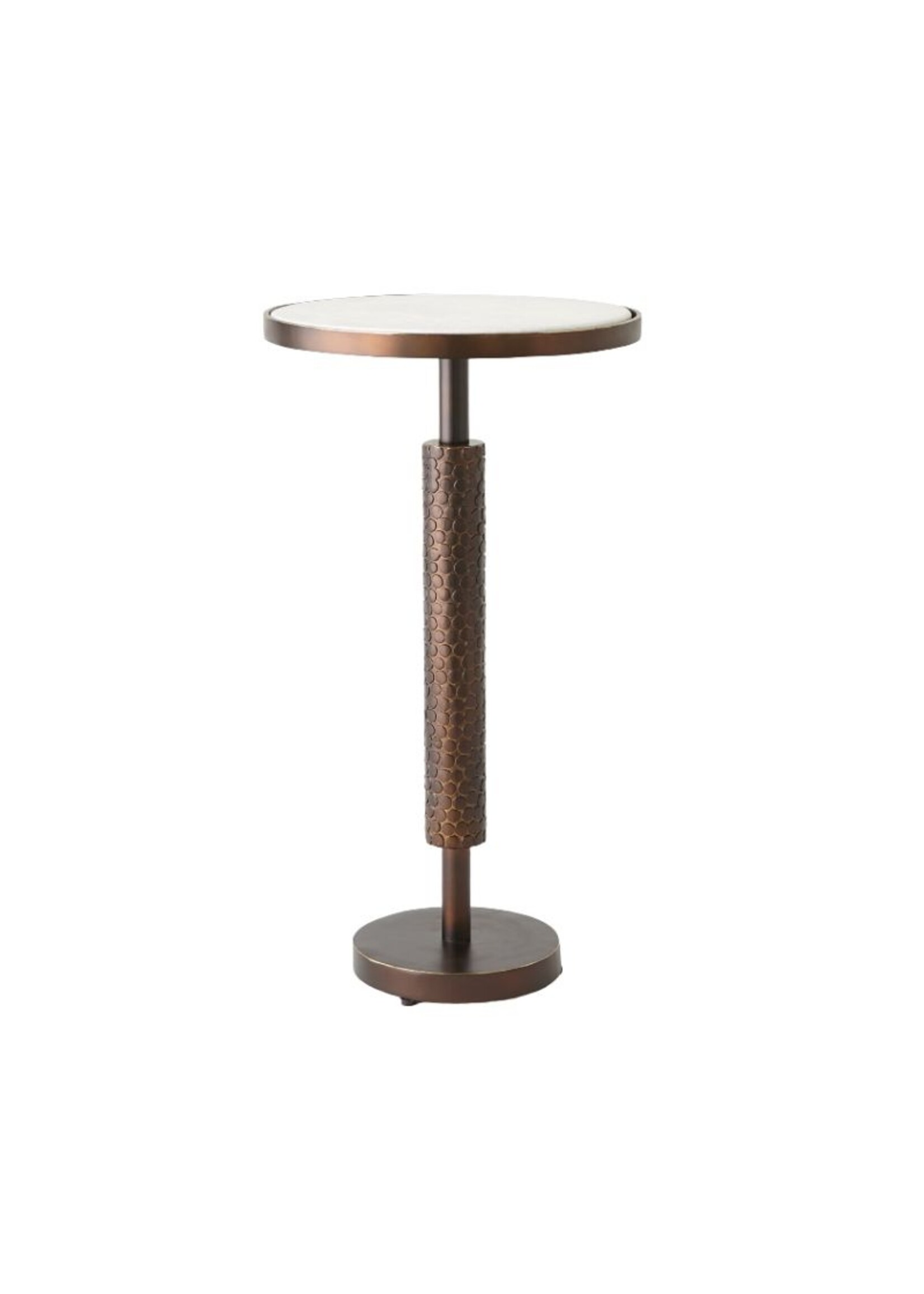 Hammered Martini Table