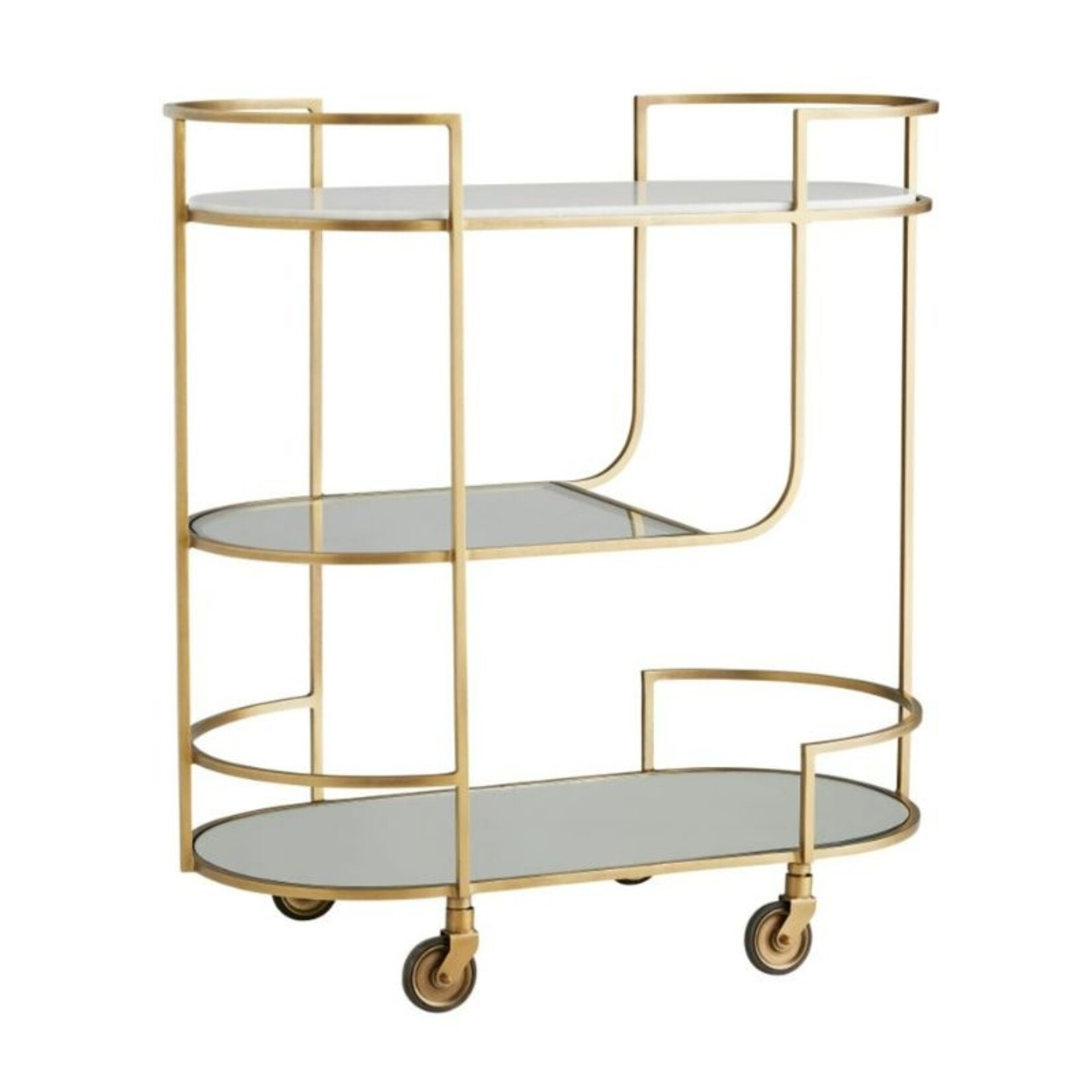 Arteriors Trainor Bar Cart