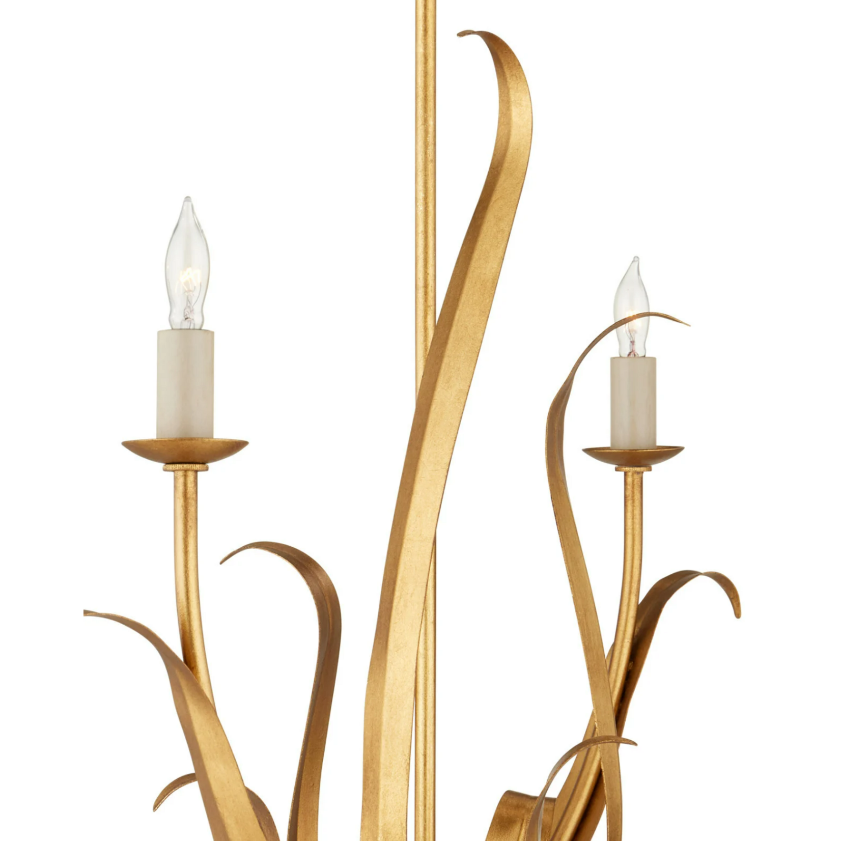 Curry & Co Menefee Gold Chandelier