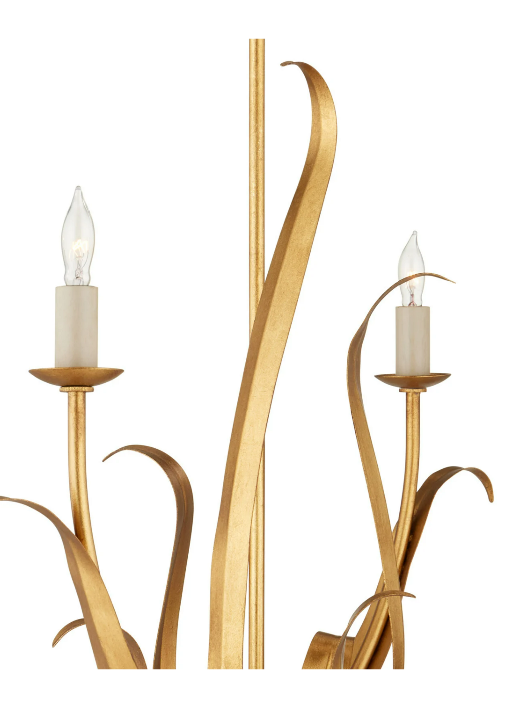 Curry & Co Menefee Gold Chandelier